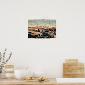 Shafer Lake, Indiana Ideal Beach Resort Poster (Keuken)