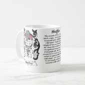 Shaffer Family Coat of Arms mok (Voorkant links)