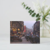 Shaftesbury Avenue 1949 Briefkaart (Staand voorkant)