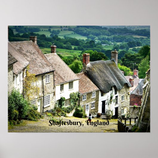 Shaftesbury, Engeland Poster (Voorkant)