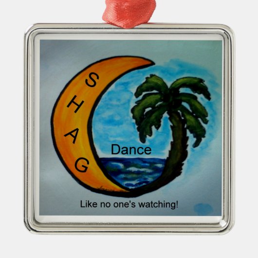 SHAG Dance Ornament (Voorkant)