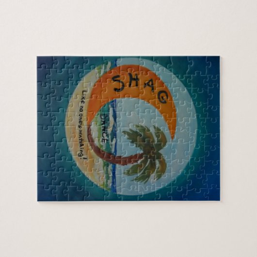 SHAG DANCE PUZZLE LEGPUZZEL (Horizontaal)