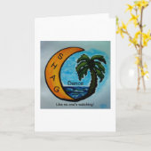 SHAG Dance Wenskaart Kaart (Gele Bloem)