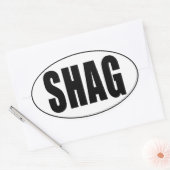 Shag Euro Land Ovale Sticker (Envelop)