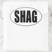 Shag Euro Land Ovale Sticker (Tas)