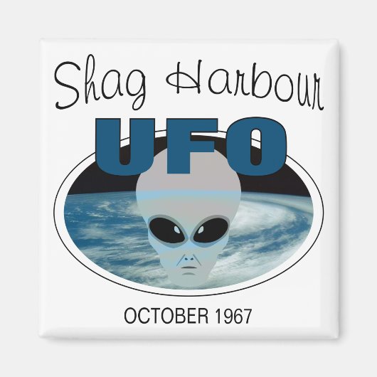 Shag Harbor Nova Scotia Magneet (Voorkant)