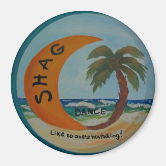 SHAG-magneet Magneet (Voorkant)