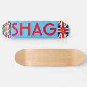 SHAG OFFICIËLE UK Skateboard (Horizontaal)