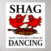 Shag Southern Fried Dansans Poster (Voorkant)