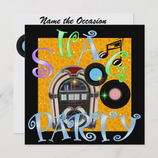 Shag - SRF Kaart (Voorkant / Achterkant)