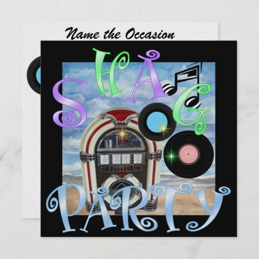 Shag - SRF Kaart (Voorkant / Achterkant)