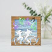 Shag - Uitnodiging voor dansfeest (Staand voorkant)