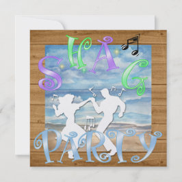 Shag - Uitnodiging voor dansfeest