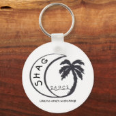 SHAG Zoals niemand kijkt! Button Sleutelhanger (Voorkant)