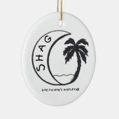 SHAG (Zoals niemand kijkt!) Keramisch Ornament (Rechts)