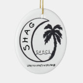 Shag Zoals niemand kijkt. Keramisch Ornament (Rechts)