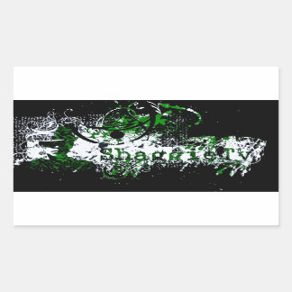 ShaggieTV-Sticker Rechthoekige Sticker