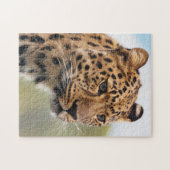 Shaggy Adult Cheetah in de Wilde Legpuzzel (Horizontaal)