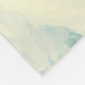 Shaggy Bigfoot Snowboarden AI Yeti Snowy Slope Fleece Deken (Hoek)