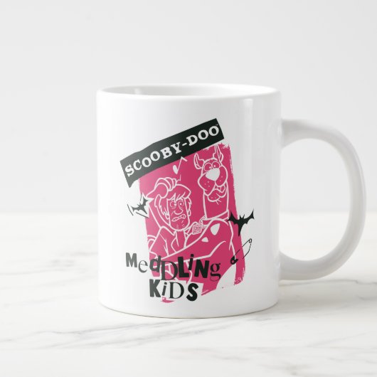 Shaggy en Scooby-Doo bemoeien Kinder Punk schets Grote Koffiekop (Rechts)