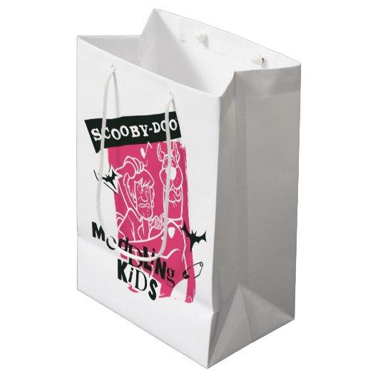 Shaggy en Scooby-Doo bemoeien Kinder Punk schets Medium Cadeauzakje (Voorkant Gekanteld)