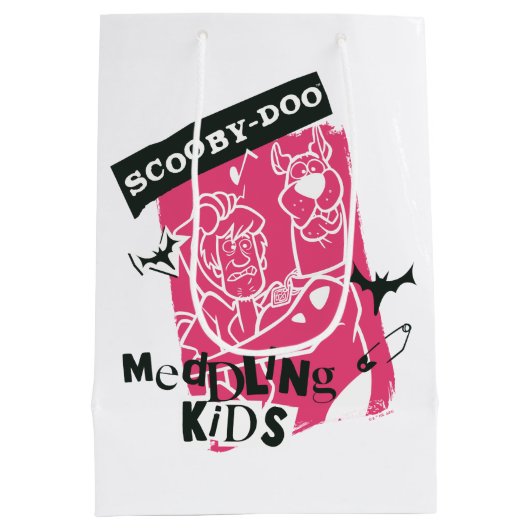 Shaggy en Scooby-Doo bemoeien Kinder Punk schets Medium Cadeauzakje (Achterkant)