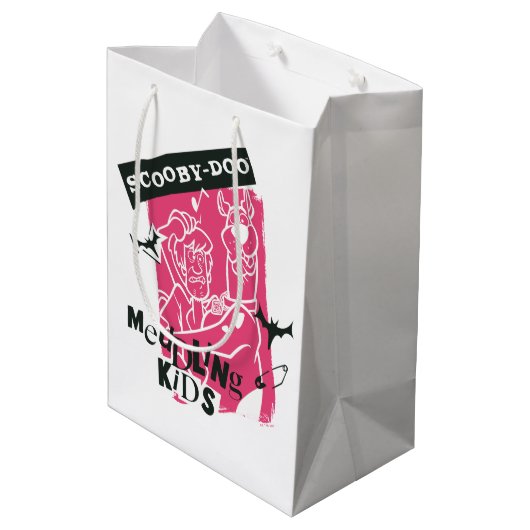 Shaggy en Scooby-Doo bemoeien Kinder Punk schets Medium Cadeauzakje (Achterkant Gekanteld)