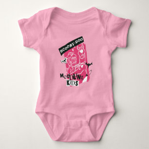 Shaggy en Scooby-Doo bemoeien Kinder Punk schets Romper