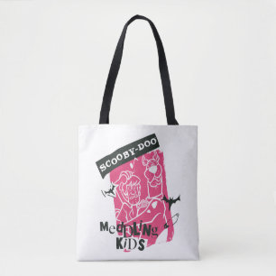 Shaggy en Scooby-Doo bemoeien Kinder Punk schets Tote Bag