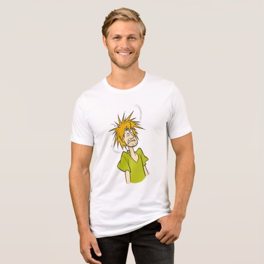 Shaggy Frighoned Tri-Blend Shirt (Voorkant volledig)