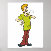 Shaggy Gesturing Poster (Voorkant)