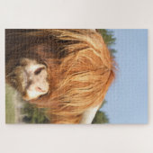 Shaggy-Hazard Highland Koe Legpuzzel (Horizontaal)