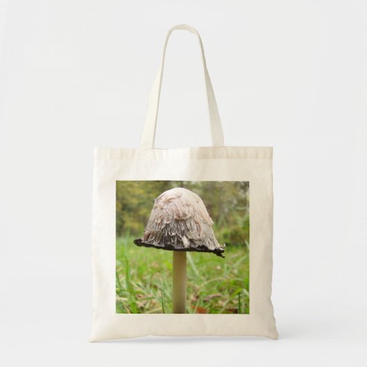 Shaggy Ink Pet Paddenstoel Canvas tas (Voorkant)