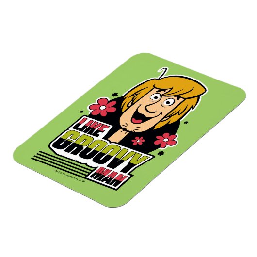 Shaggy "like Groovy Man" Grafisch Magneet (Linkerzijde)