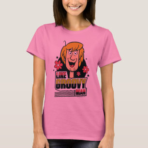 Shaggy "like Groovy Man" Grafisch T-shirt