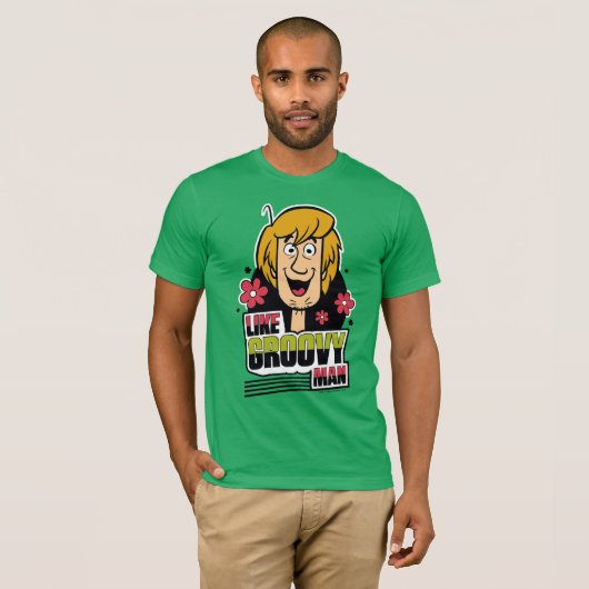 Shaggy "like Groovy Man" Grafisch T-shirt (Voorkant volledig)