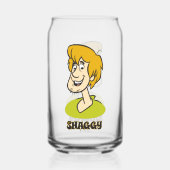 Shaggy Name Graphic Blikvorm Glas (Achterkant)