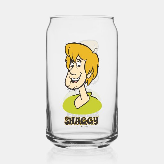Shaggy Name Graphic Blikvorm Glas (Achterkant)