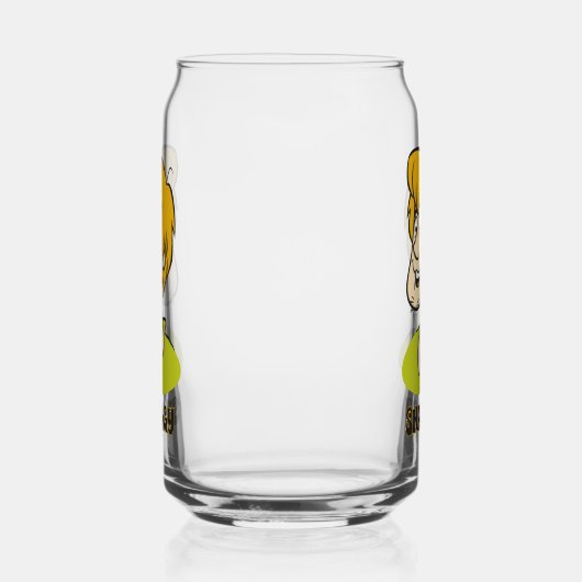 Shaggy Name Graphic Blikvorm Glas (Rechts)