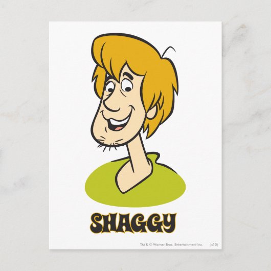 Shaggy Name Graphic Briefkaart (Voorkant)