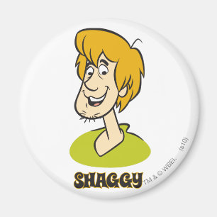 Shaggy Name Graphic Magneet