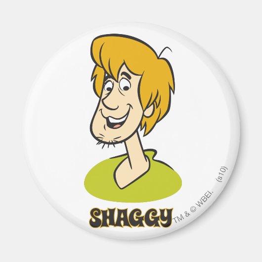 Shaggy Name Graphic Magneet (Voorkant)