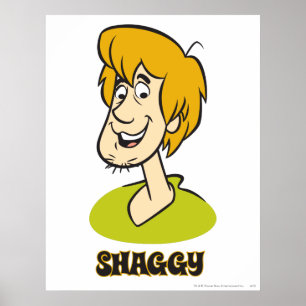 Shaggy Name Graphic Poster