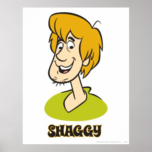 Shaggy Name Graphic Poster (Voorkant)