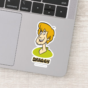 Shaggy Name Graphic Sticker