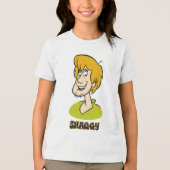 Shaggy Name Graphic Tri-Blend Shirt (Voorkant)