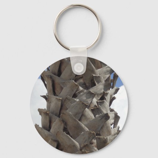 Shaggy Palm Tree Key Ring Sleutelhanger (Voorkant)
