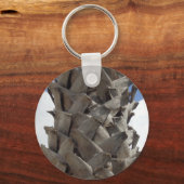 Shaggy Palm Tree Key Ring Sleutelhanger (Voorkant)