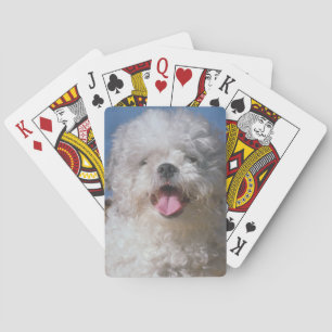 Shaggy Poodle Dog-speelkaarten Pokerkaarten