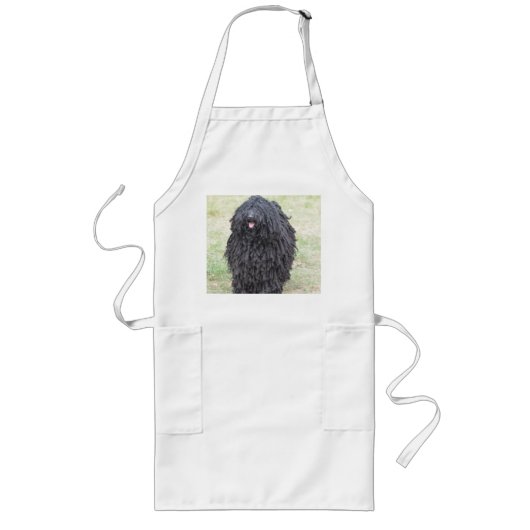 Shaggy Puli Dog Lang Schort (Voorkant)